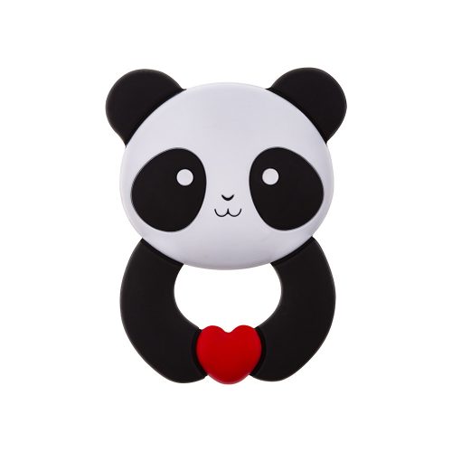 Akuku rágóka szilikon Panda|5907644000555