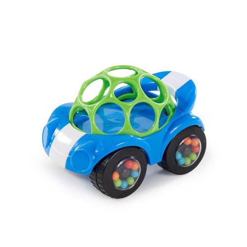 Bright Starts játék Oball Rattle and Roll autó kék/zöld|0074451815599