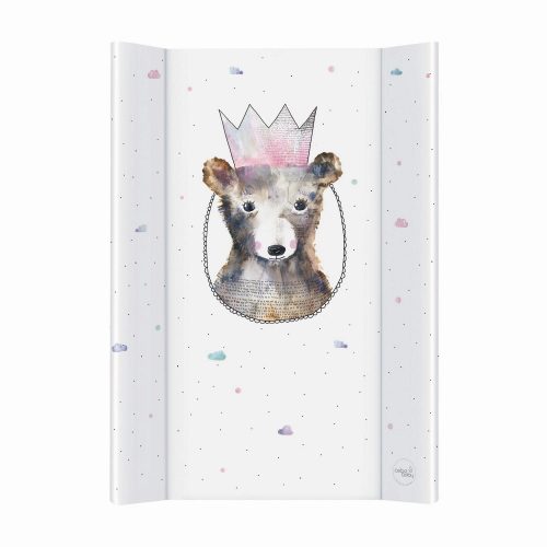 Ceba pelenkázó lap merev 2 oldalú 50x70cm COMFORT  princess maci|5907672335360