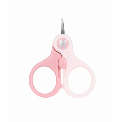 Kikkaboo körömvágó olló baba pink|3801303040666