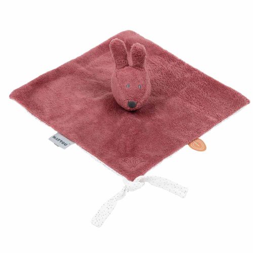 Nattou szundikendõ plüss Susie and Bonnie - Bonnie, a nyuszi pink|5414673508483