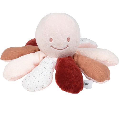 Nattou foglalkoztató játék plüss Lapidou Octopus rozsda|5414673876988