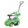 Baby Mix bébitaxi tolókarral 3az1-ben Mega Car zöld|5902216919112