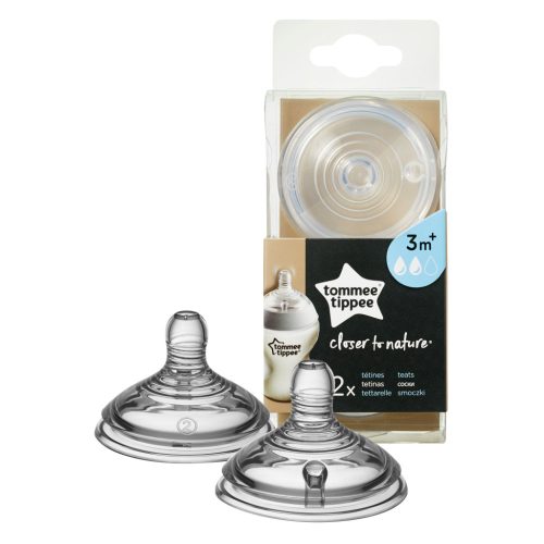 Tommee Tippee cumisüveg cumi CTN 2 db közepes folyású|5010415211224