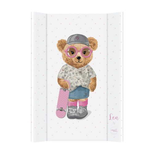 Ceba pelenkázó lap merev 2 oldalú 50x70cm COMFORT Fluffy Puffy Lea|5907672337364