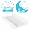 Ceba pelenkázó lap merev 2 oldalú 50x70cm COMFORT Fluffy Puffy Lea|5907672337364
