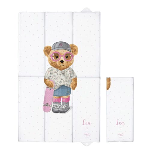 Ceba pelenkázó lap összehajtható 80x50cm Fluffy Puffy  Lea|5907672337418