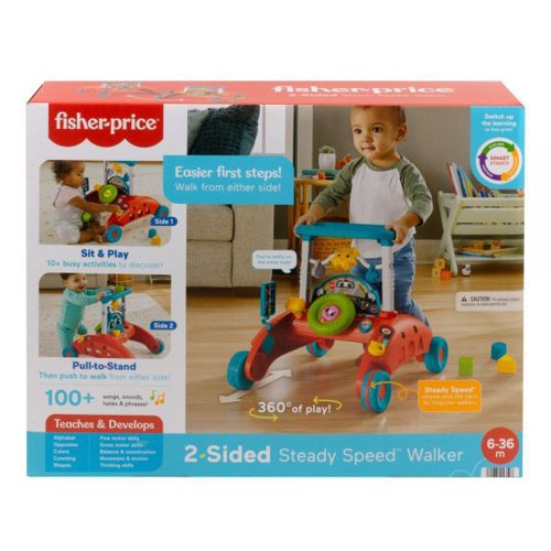Fisher-Price Kétirányú intelligens járássegítõ HJP44|0194735092284