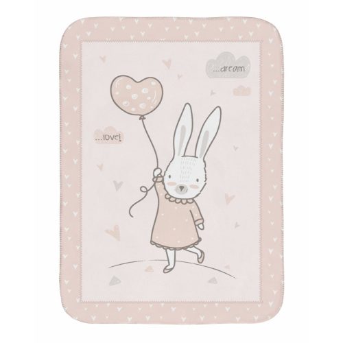 Kikkaboo takaró polár 110x140cm Kisnyuszi|3801103021322