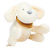 Nattou játék flanel 30cm Charlie, a kutya vanília|5414673388016