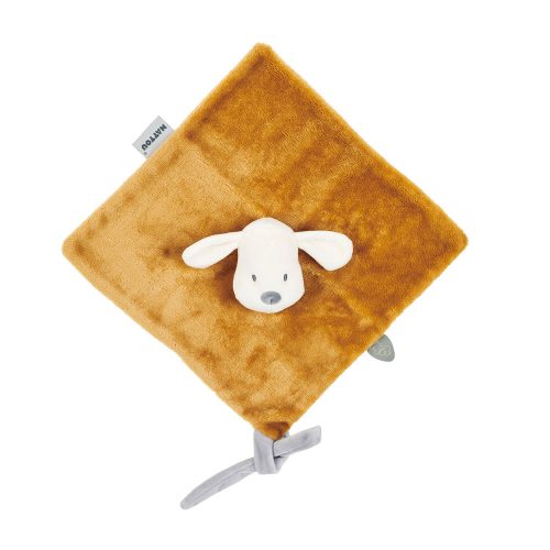 Nattou szundikendõ flanel Charlie, a kutya karamell|5414673388139