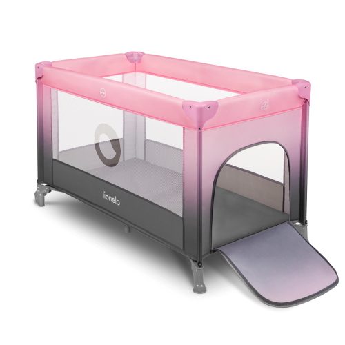 Lionelo utazóágy Stefi pink|5903771702911
