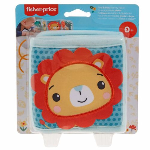 Fisher-Price Puha kihajtogatható foglalkoztatókönyv - Oroszlán HML63|0194735130788