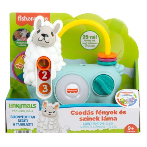 Fisher-Price Linkimals - Csodás fények és színek láma HNM93|0194735145546