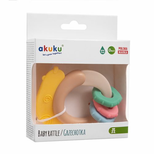 Akuku csörgõ rágóka - Csiga|5907644005413