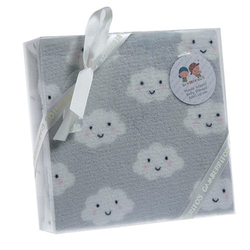 Gamberritos takaró - wellsoft 80x110cm felhõ szürke 10730|8432443662972