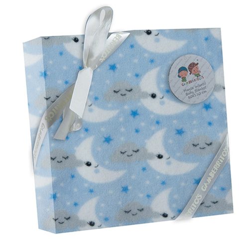Gamberritos takaró - wellsoft 80x110cm hold/felhõ kék 10730|8432443662958