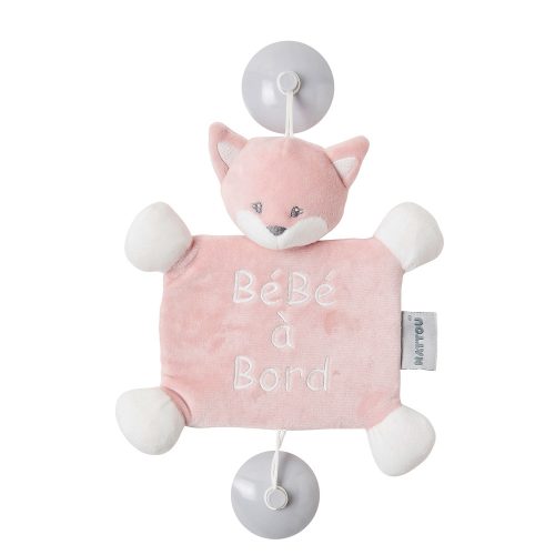 Nattou Baby on Board plüss Alice and Pomme - Alice, a róka|5414673485289