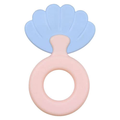 Baby Mix rágóka csörgõvel kagyló|8596164055823