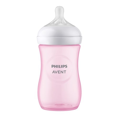 Philips AVENT cumisüveg Natural Response 260ml rózsaszín|8710103989653