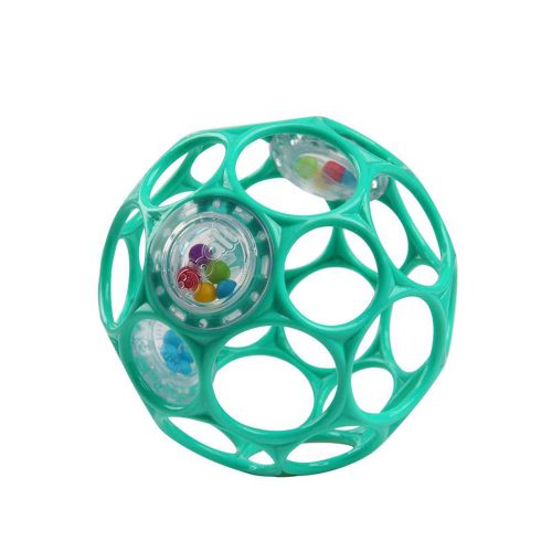 Bright Starts játék Oball Rattle 10cm türkiz|8595640912797