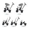 Kinderkraft tricikli Spinstep platinum grey|5902533916511