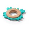 BabyOno rágóka - fa/szilikon  Crab 1075/02|5901435413197