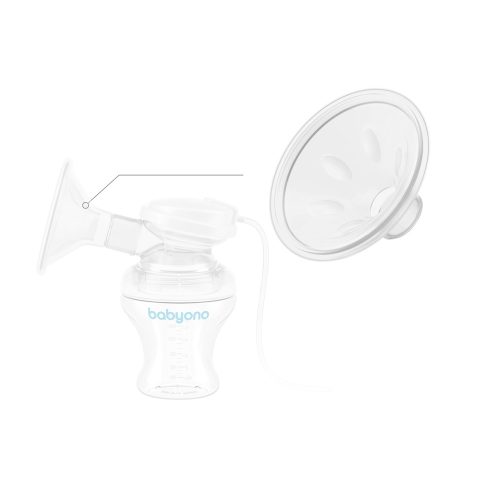 BabyOno mellszívó alkatrész - tölcsér és szilikon betét 300 KIT I.|5901435414040