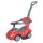 Baby Mix bébitaxi tolókarral 3az1-ben Mega Car piros|5902216919136