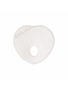   Kikkaboo párna - laposfejûség elleni memóriahabos ergonomikus Airknit  szív fehér