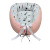Scamp babafészek kókuszbetétes Peach Forest BF027|5999546244458