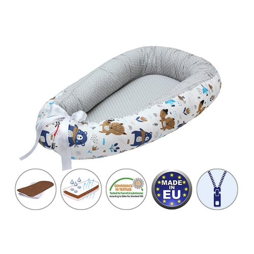 Scamp babafészek kókuszbetétes Animals BF026|5999546244441