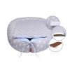 Scamp babafészek kókuszbetétes Blue Grey Stars BF005|5999546242553