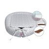 Scamp babafészek kókuszbetétes Little Clouds White Grey BF001|5999546242508