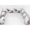 Scamp rácsvédõ fonott 180cm Fehér-Szürke-Rózsaszín RFT005 180CM|5999546241792