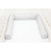 Scamp rácsvédõ hengerpárna 210cm Little Heart White Grey BRVE011 210CM|5999546243864