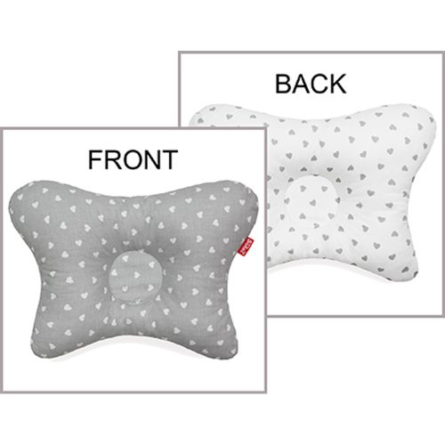 Scamp laposfejûség elleni párna Lettle Heart White Grey BLP012|5999546242874
