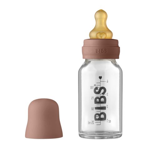 BIBS cumisüvegszett üveg 110ml mackó|5713795238668