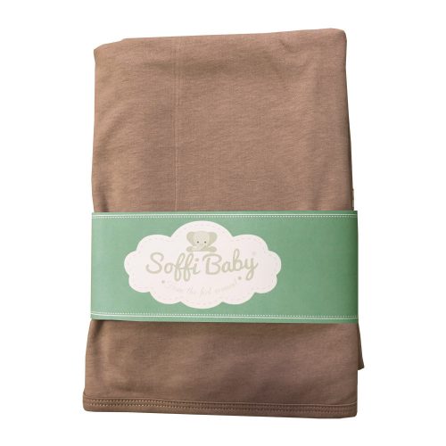 Soffi Baby takaró pamut dupla barna 80x100cm|9990000074440