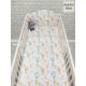 Pihe-Tex Ágynemû Pamut 3 részes 90x140 40x50cm Hõlégballonos maci zöld 683/Z|5996315133555