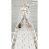 Pihe-Tex Ágynemû Pamut 4 részes 90x140 40x50cm Hõlégballonos maci zöld 683/Z|5996315133623