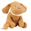 Nattou játék jacquard 30cm Charlie, a kutya karamell|5414673388009