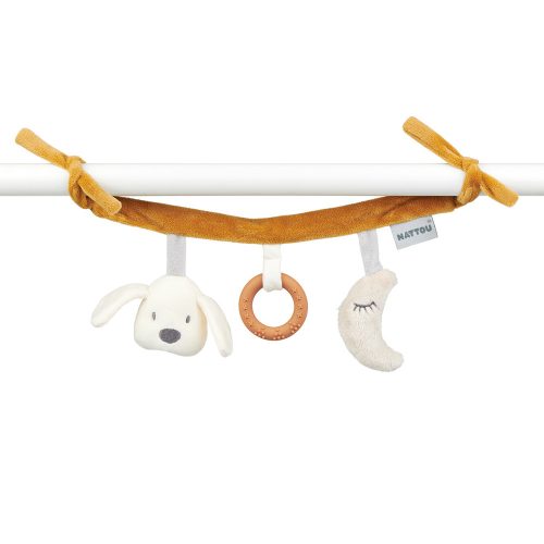 Nattou trapéz flanel Charlie|5414673388214