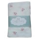 Soffi Baby takaró muszlin dupla virágos 70x90cm|9990000075591