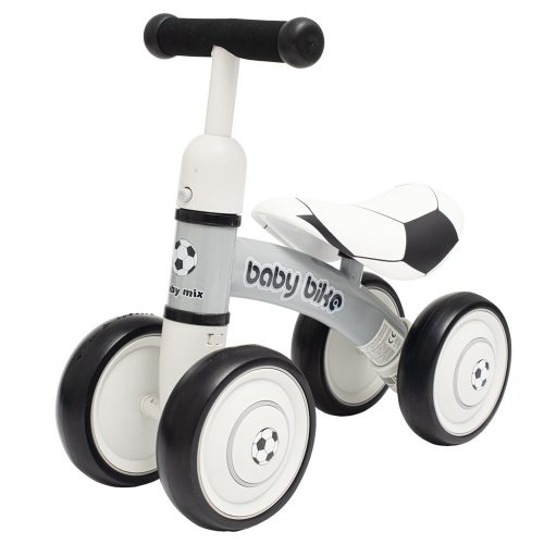 Baby Mix futóbicikli Baby Bike Fekete-fehér foci|8596164124369
