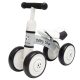 Baby Mix futóbicikli Baby Bike Fekete-fehér foci|8596164124369