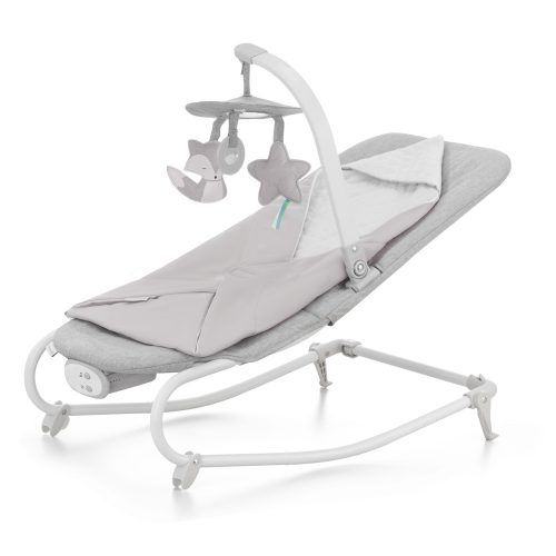 Kinderkraft pihenõszék Felio 2 rezgõ zenélõ Stone Grey|5902533921119