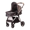 BabyOno szúnyogháló univerzális  babakocsira és mózeskosárra fekete 072/01|5901435415344