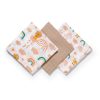 BabyOno textilpelenka színes 3db bézs 348/08|5901435414514