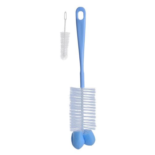 BabyOno üveg és cumimosó kefe szivacsos kék 720/01|5901435414354